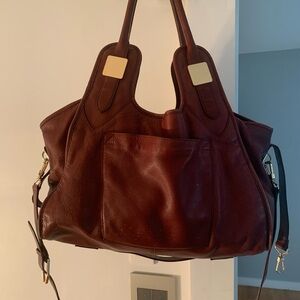 Rachel Zoe Bourdoux leather shoulder bag